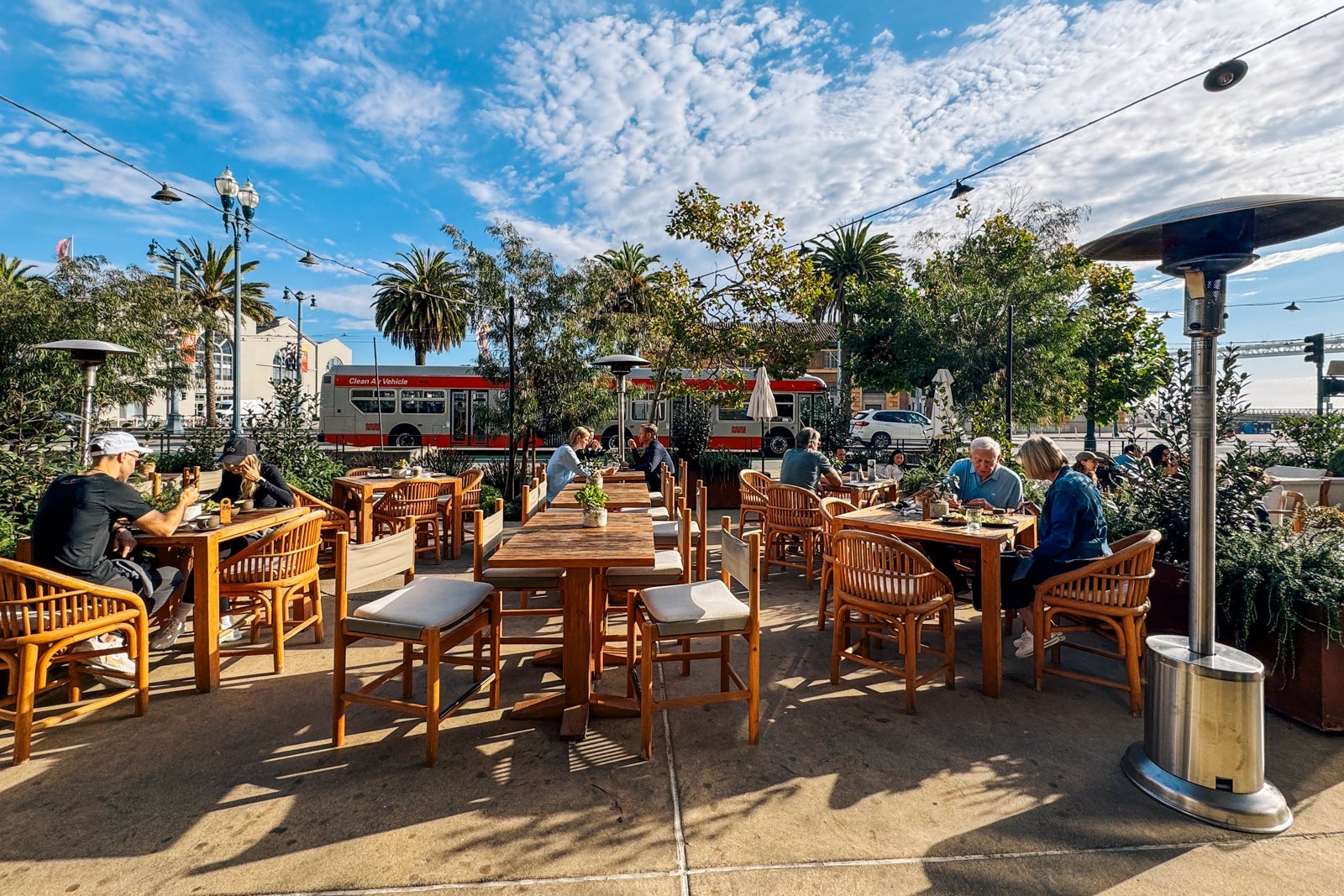 outdoor restaurant
