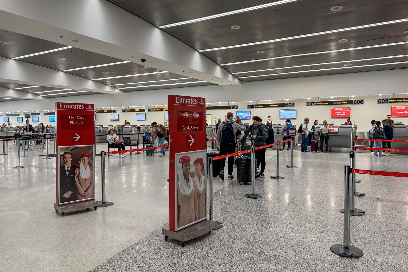 emirates check in area