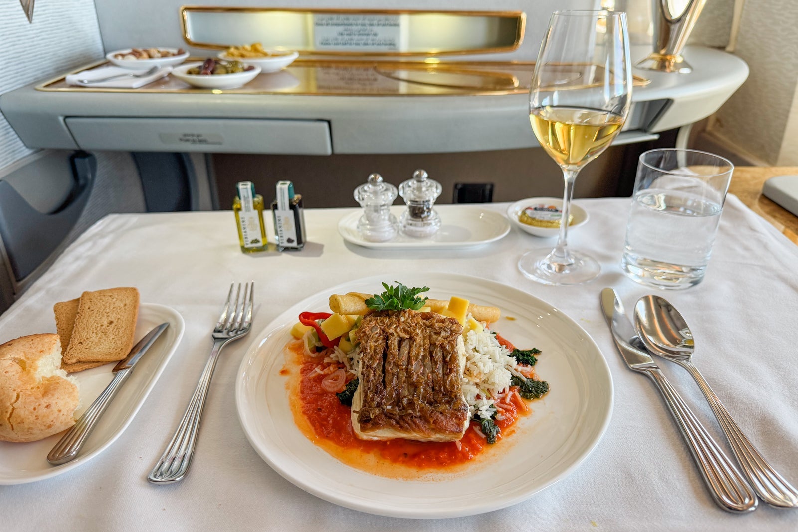 meal in first class