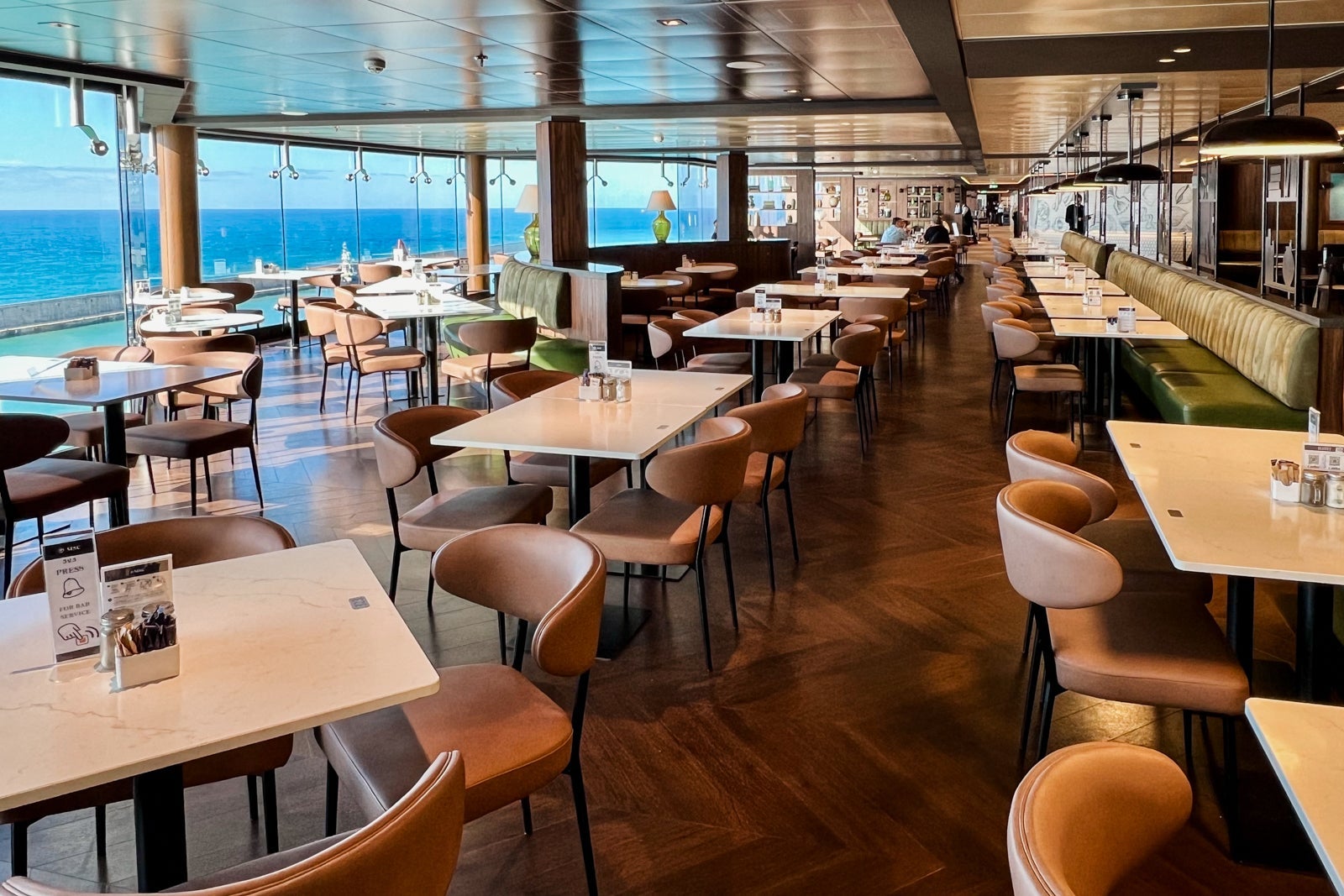 The MSC World Europa buffet