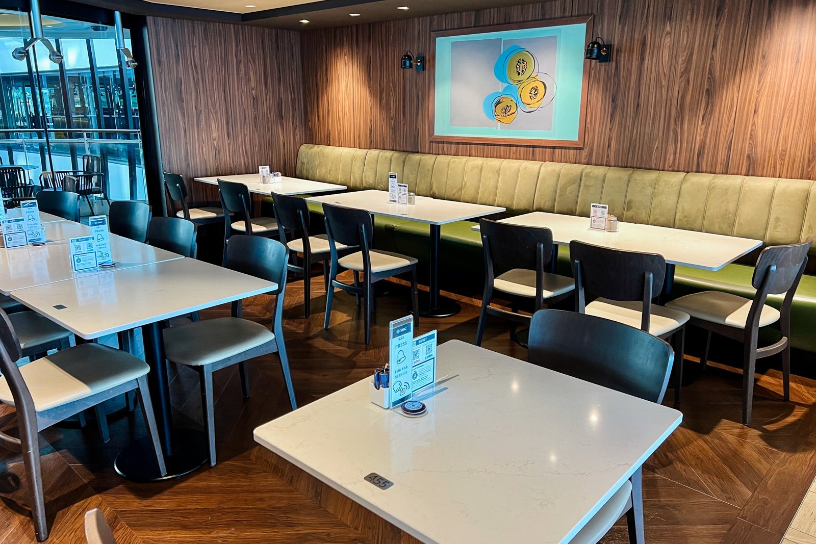 The MSC World Europa buffet