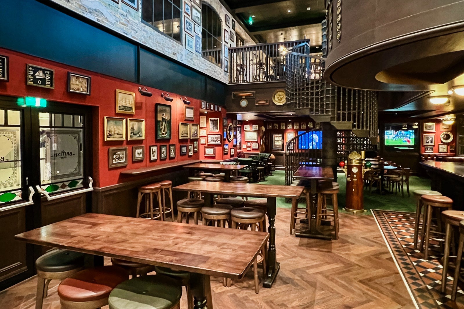The Masters of the Sea pub on MSC World Europa
