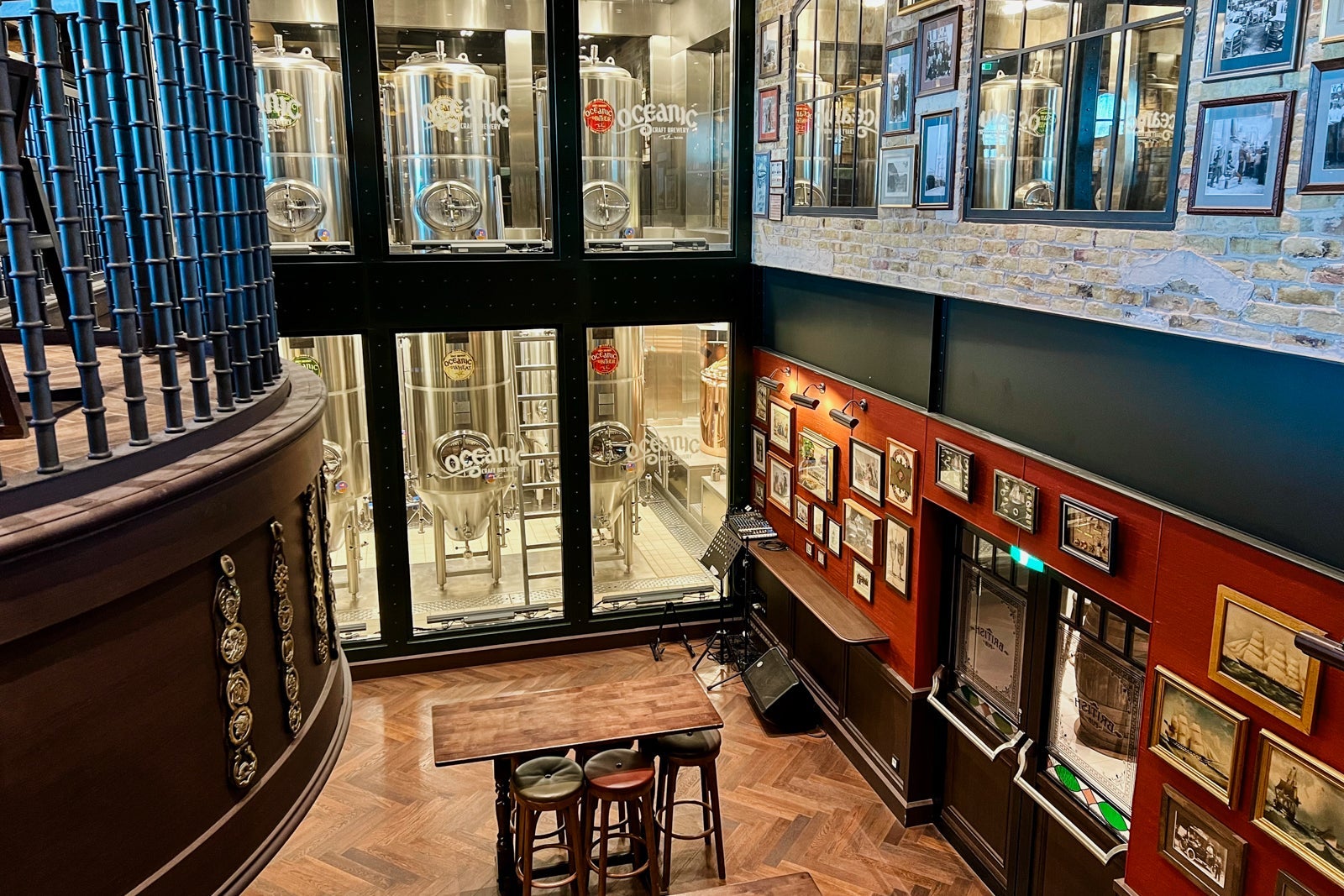 The Masters of the Sea pub on MSC World Europa