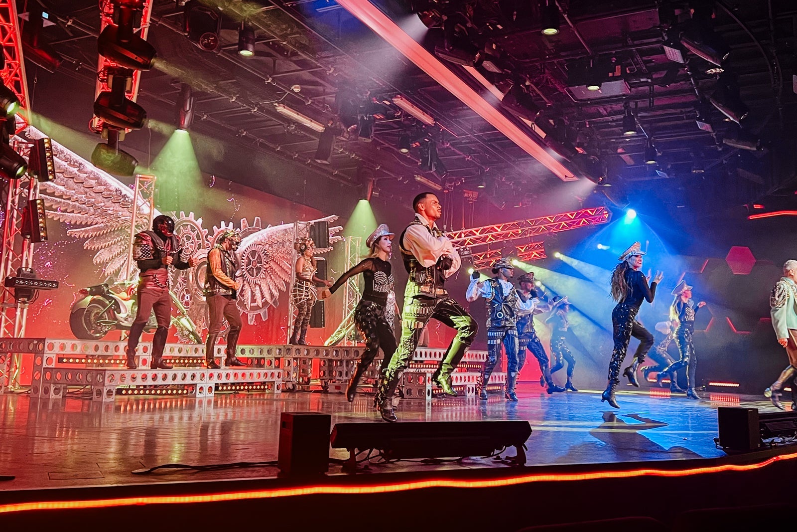 A show on MSC World Europa