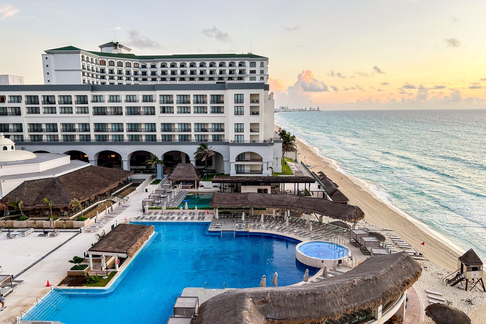 Sunrise over Marriott Cancun, An All-Inclusive Resort