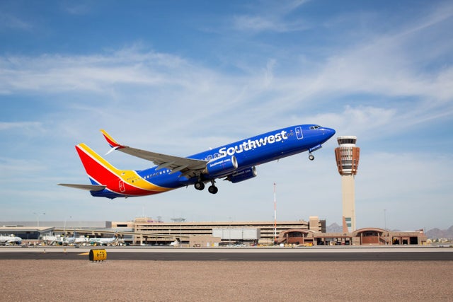 Southwest jet