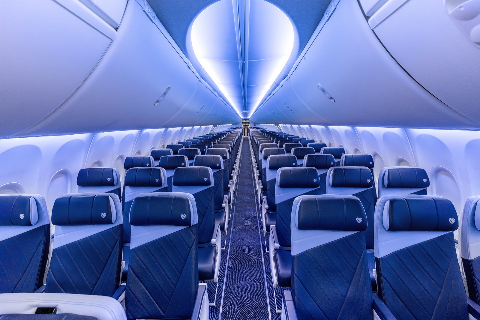 Southwest Airlines New Cabin Interior (2024) // Stephen Keller