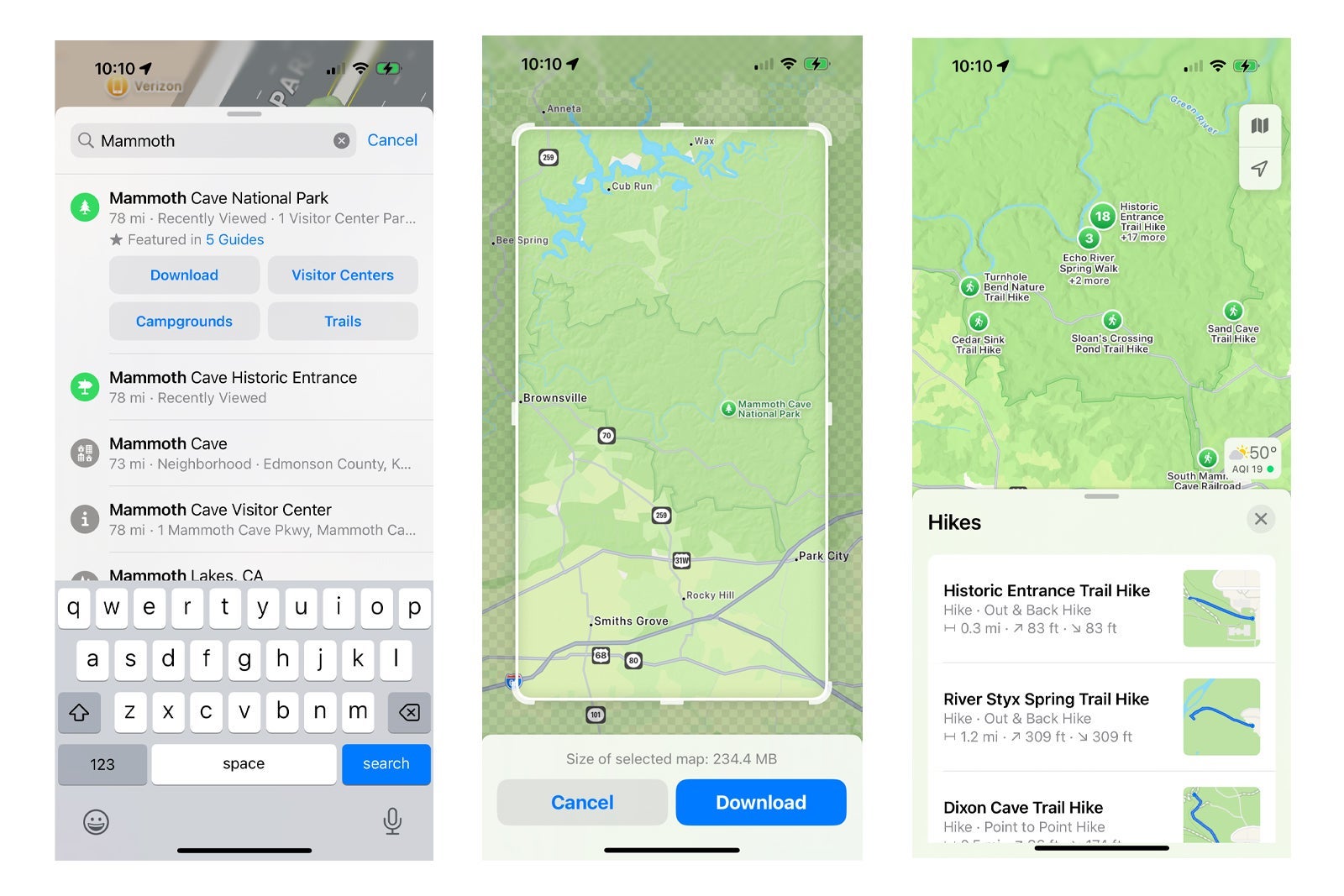 This Apple Maps update makes it easier to navigate national parks, so I ...