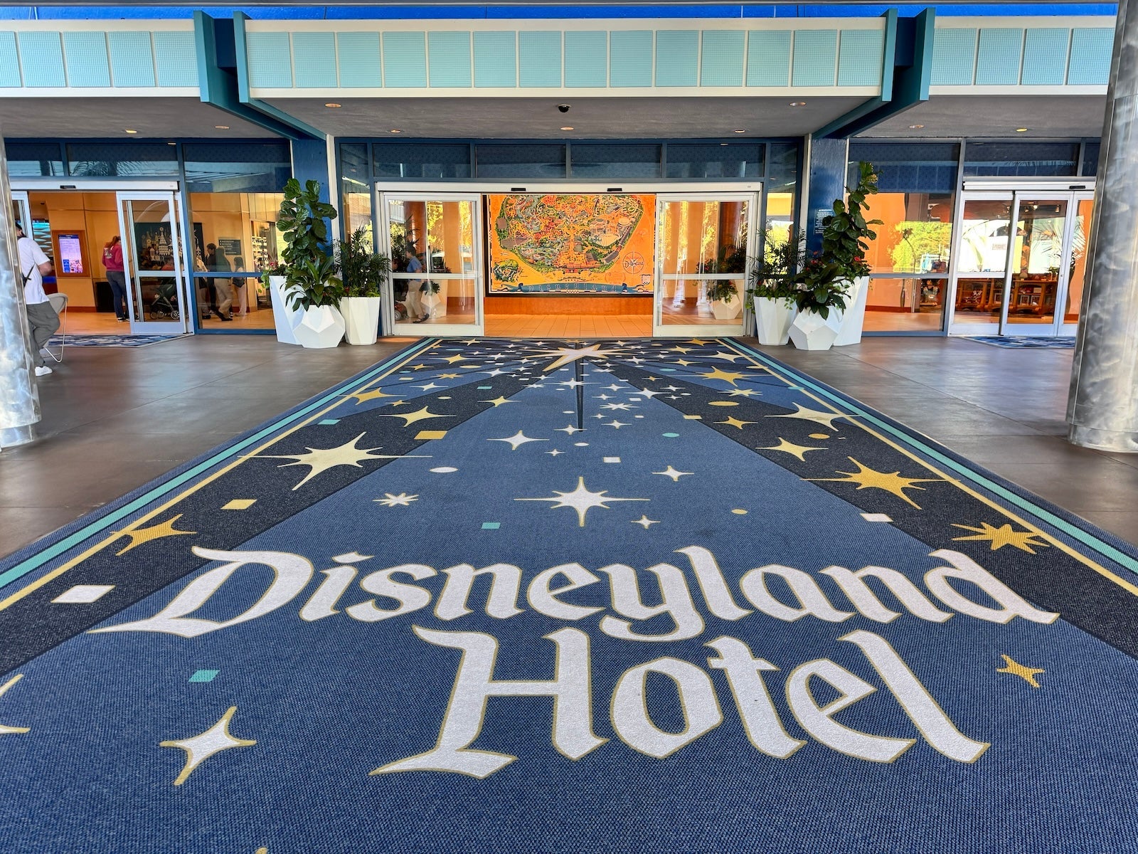 Disneyland Hotel entrance