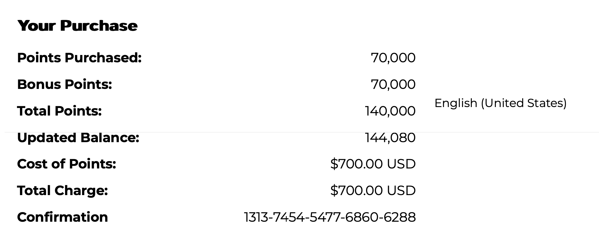 hilton points purchase