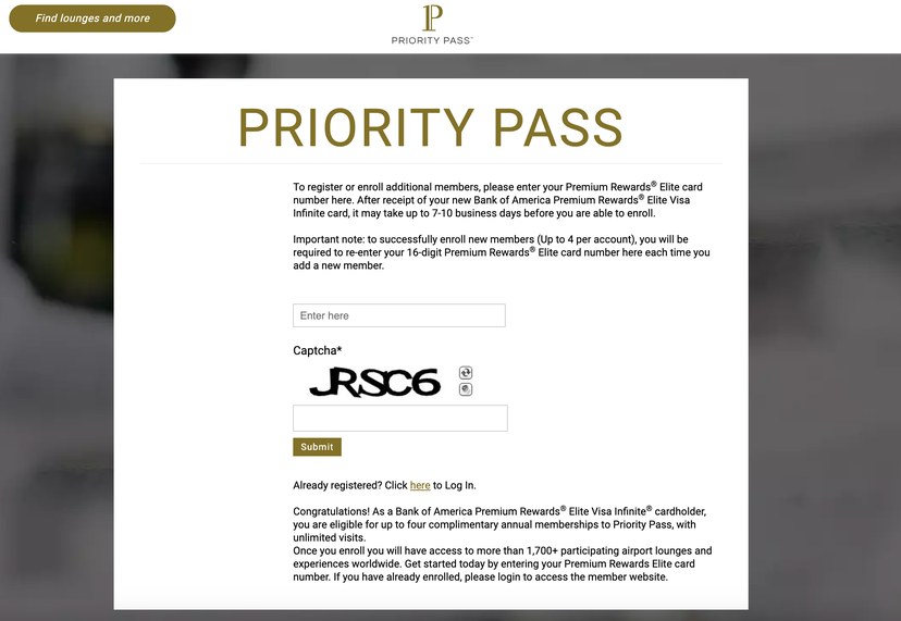 How to enroll in Priority Pass with eligible credit cards - The Points Guy