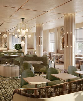 second floor of Lex Yard hotel