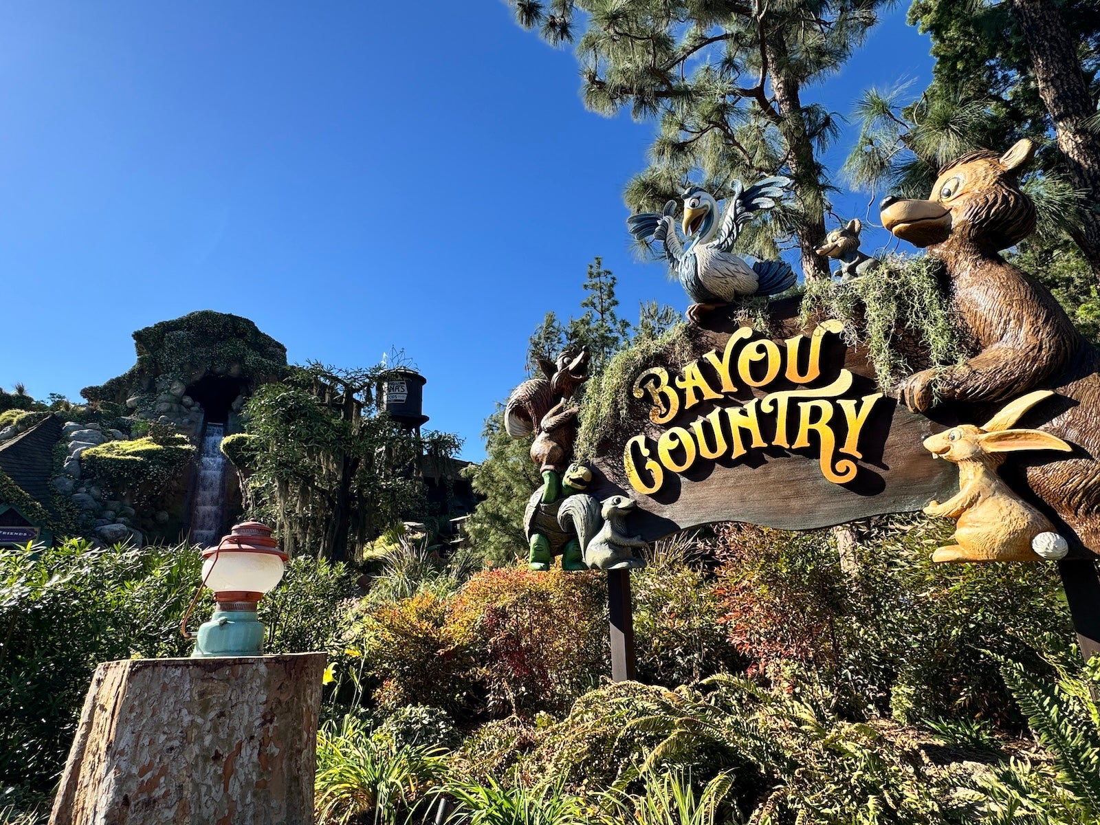 Tiana's Bayou Adventure at Disneyland.