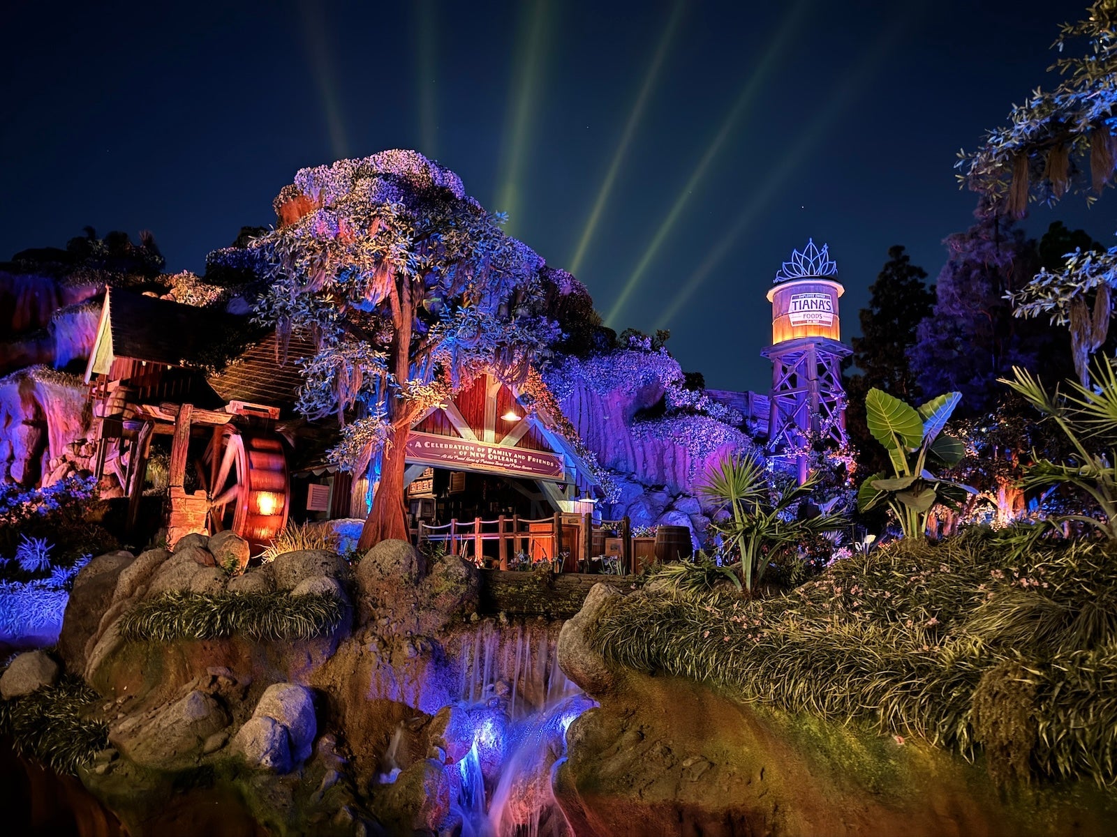 Tiana's Bayou Adventure at Disneyland