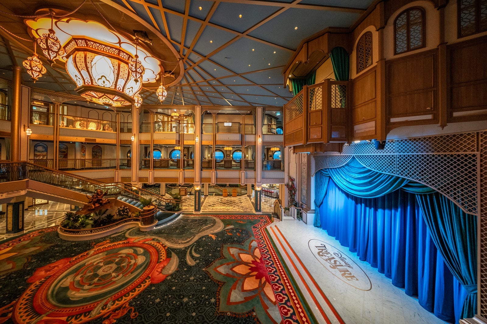 Disney Treasure Grand Hall
