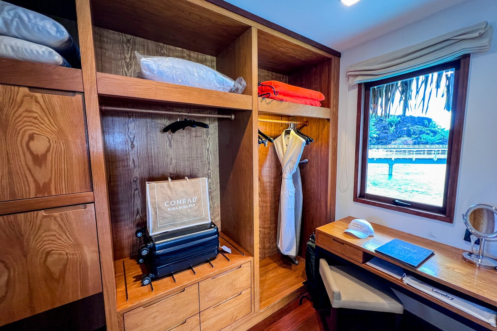 Conrad Bora Bora guest room