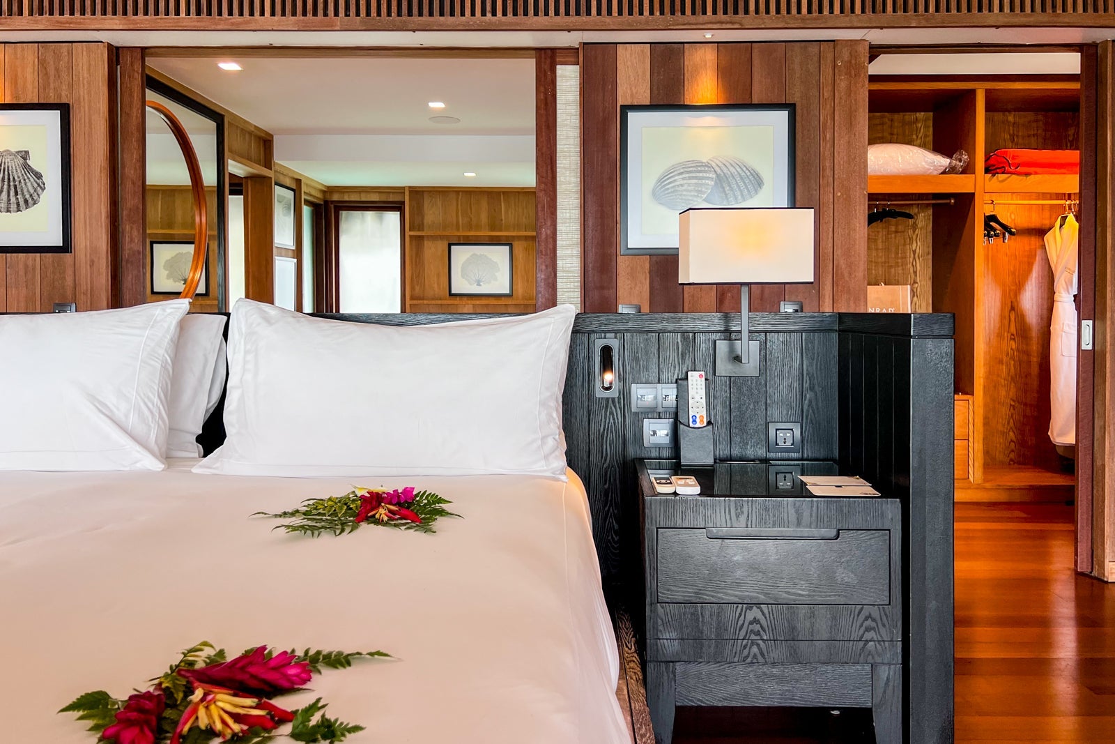 Conrad Bora Bora guest room