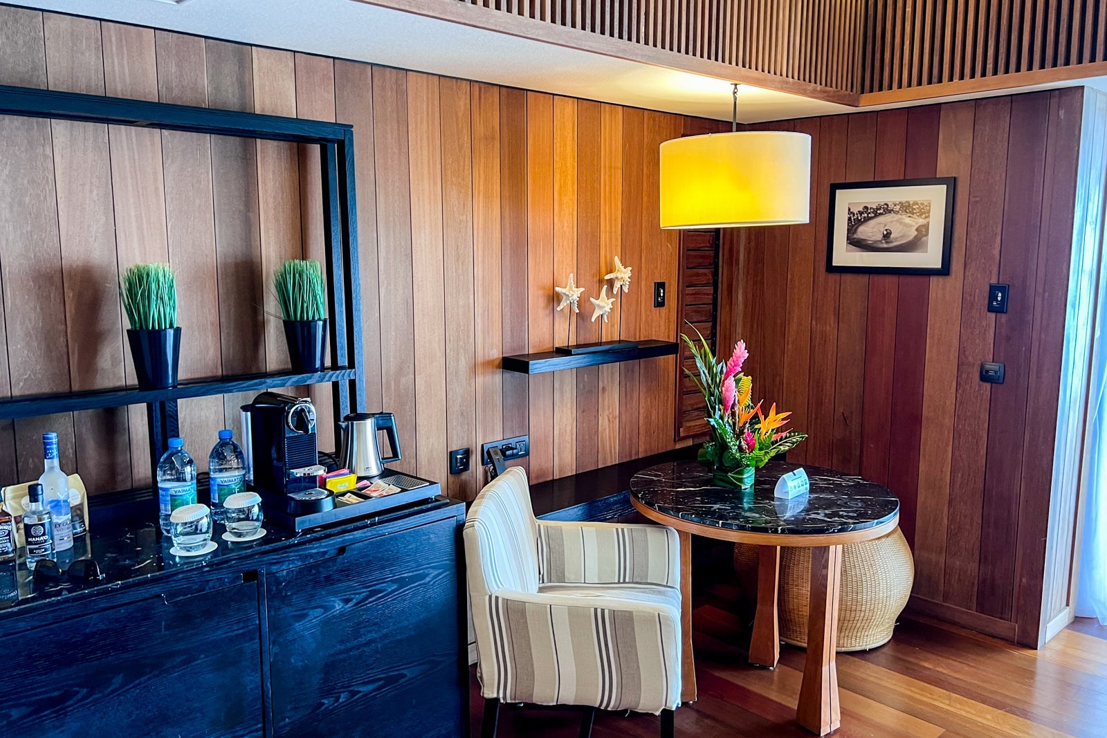Conrad Bora Bora guest room