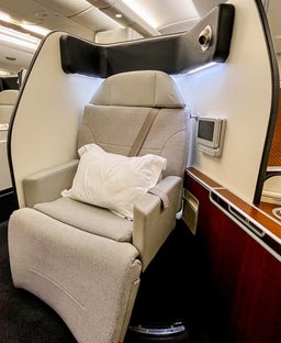 Qantas first-class flight review: The most comfortable way to fly Down Under