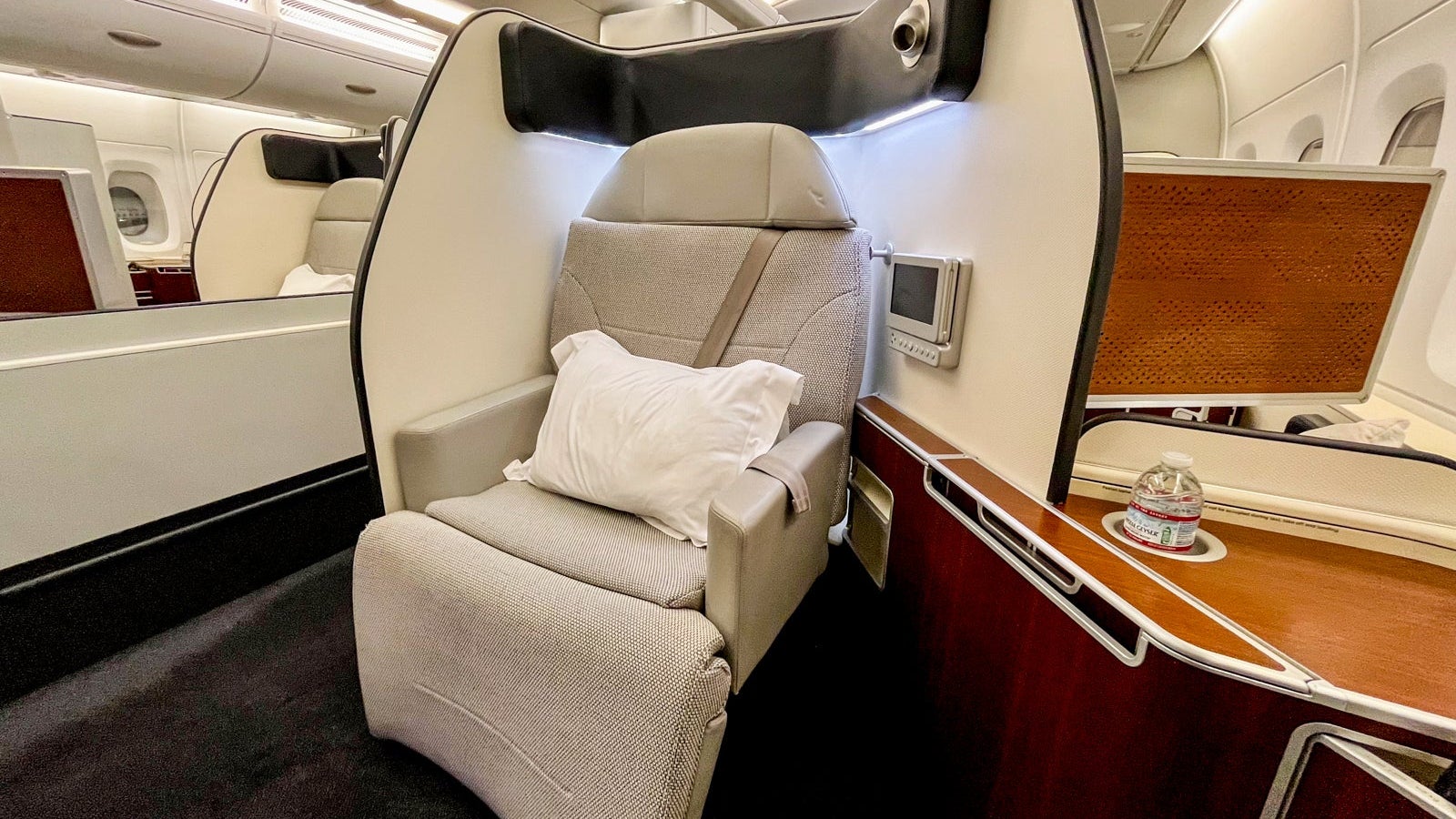 Qantas A380 First Class LAX-SYD
