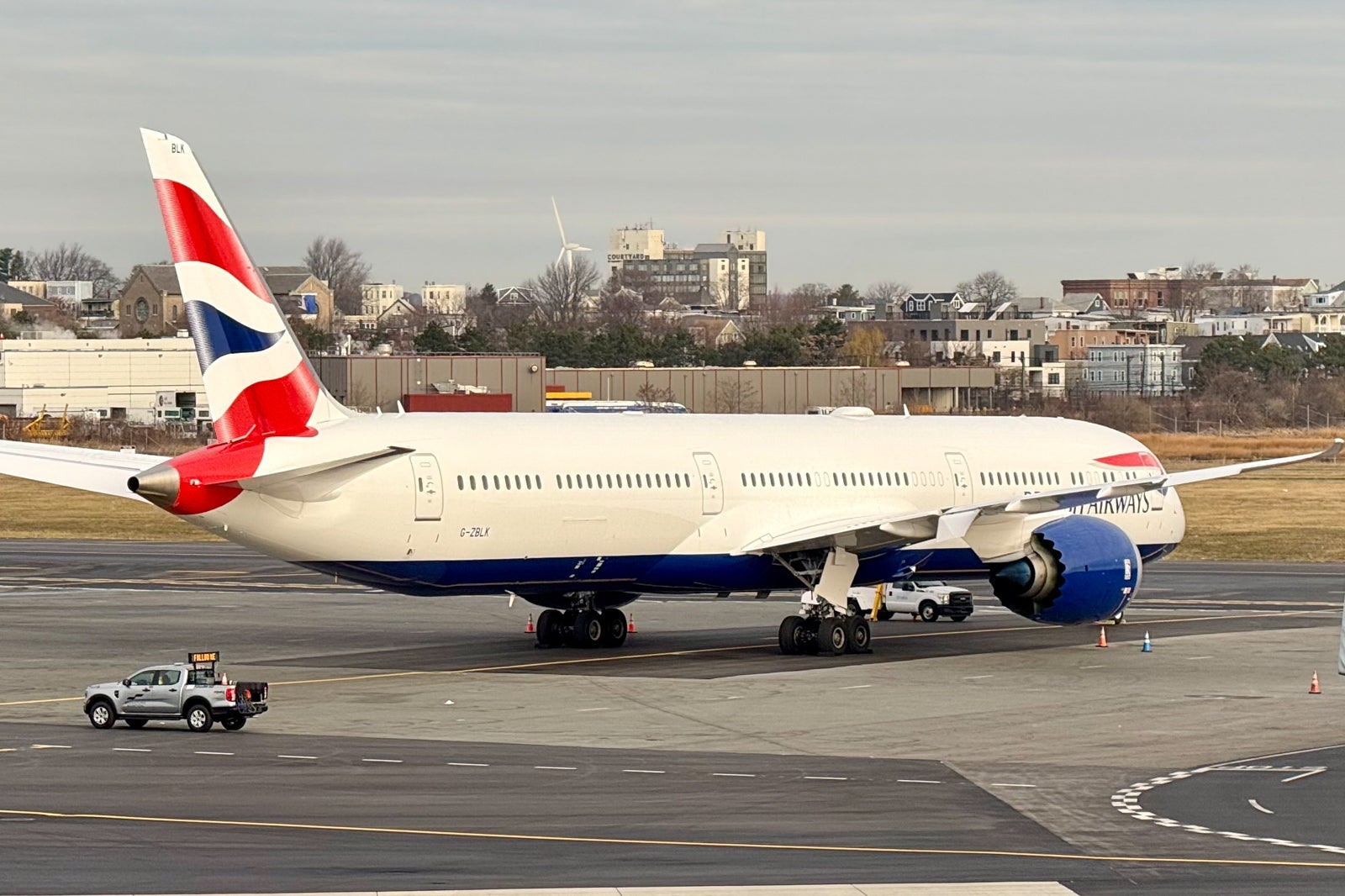 British Airlines plane