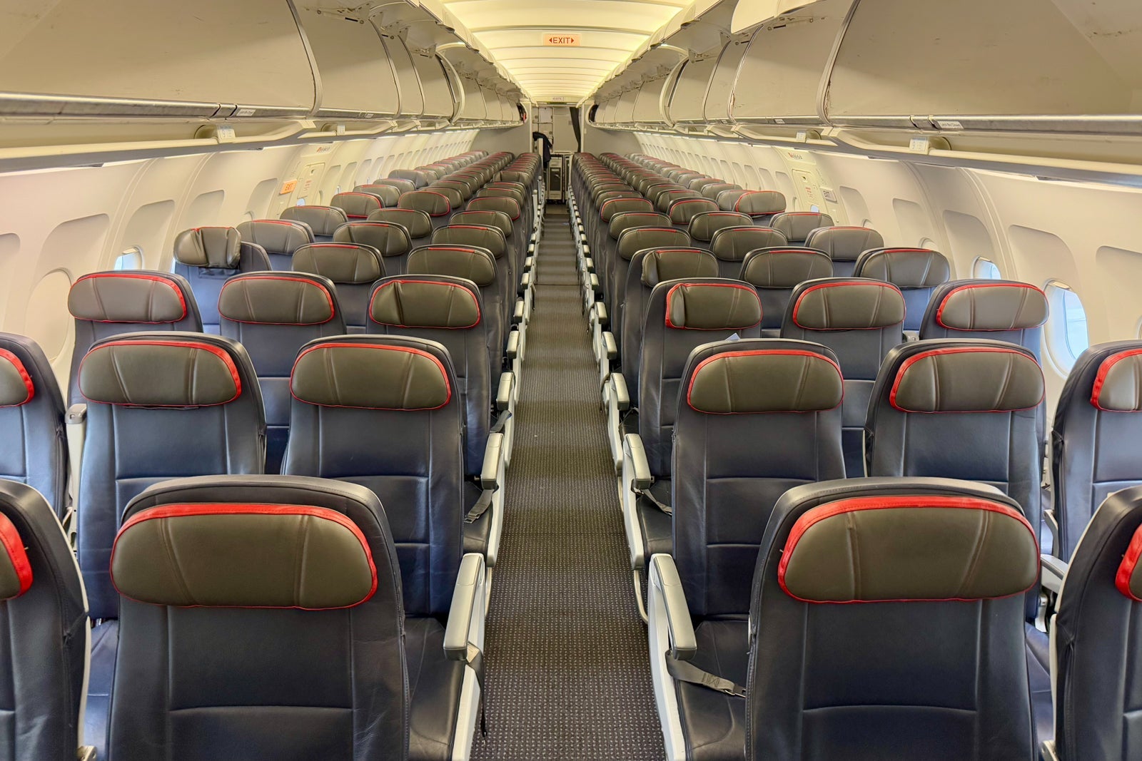 American Airlines interior seating