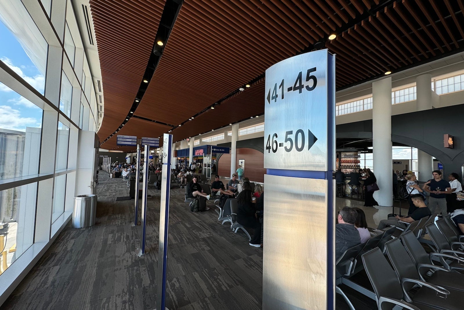 Southwest boarding area