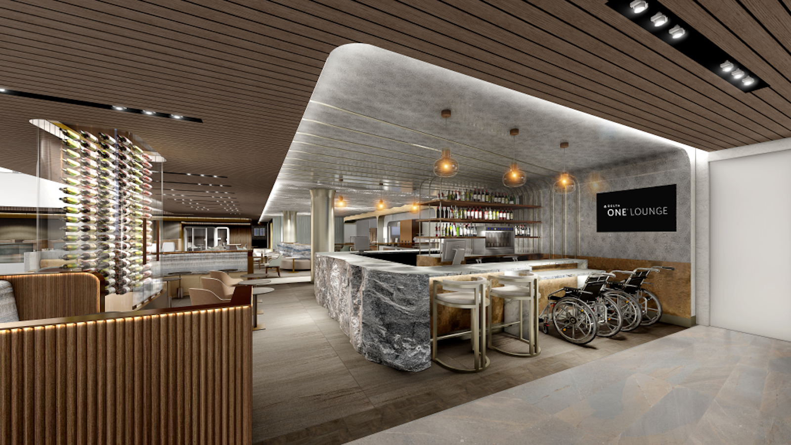 Delta Sky Lounge Bar