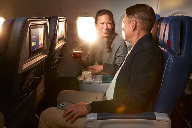 The card that lets you bring a companion on a flight ... even in first ...