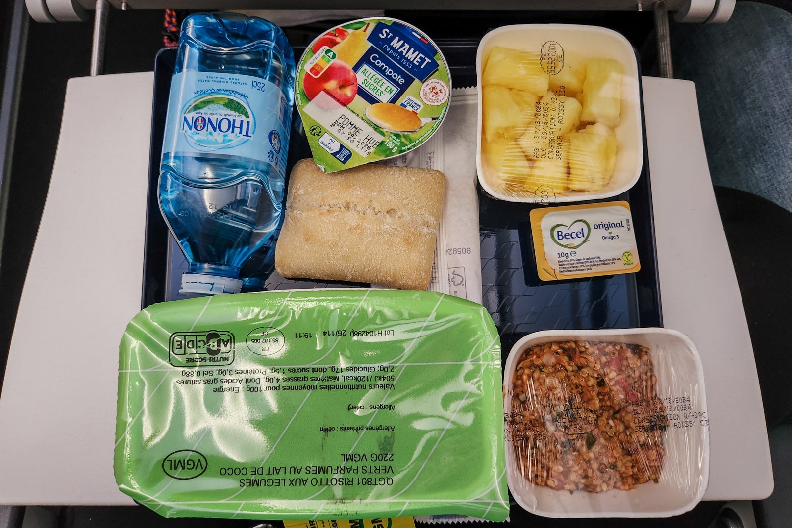 plane food