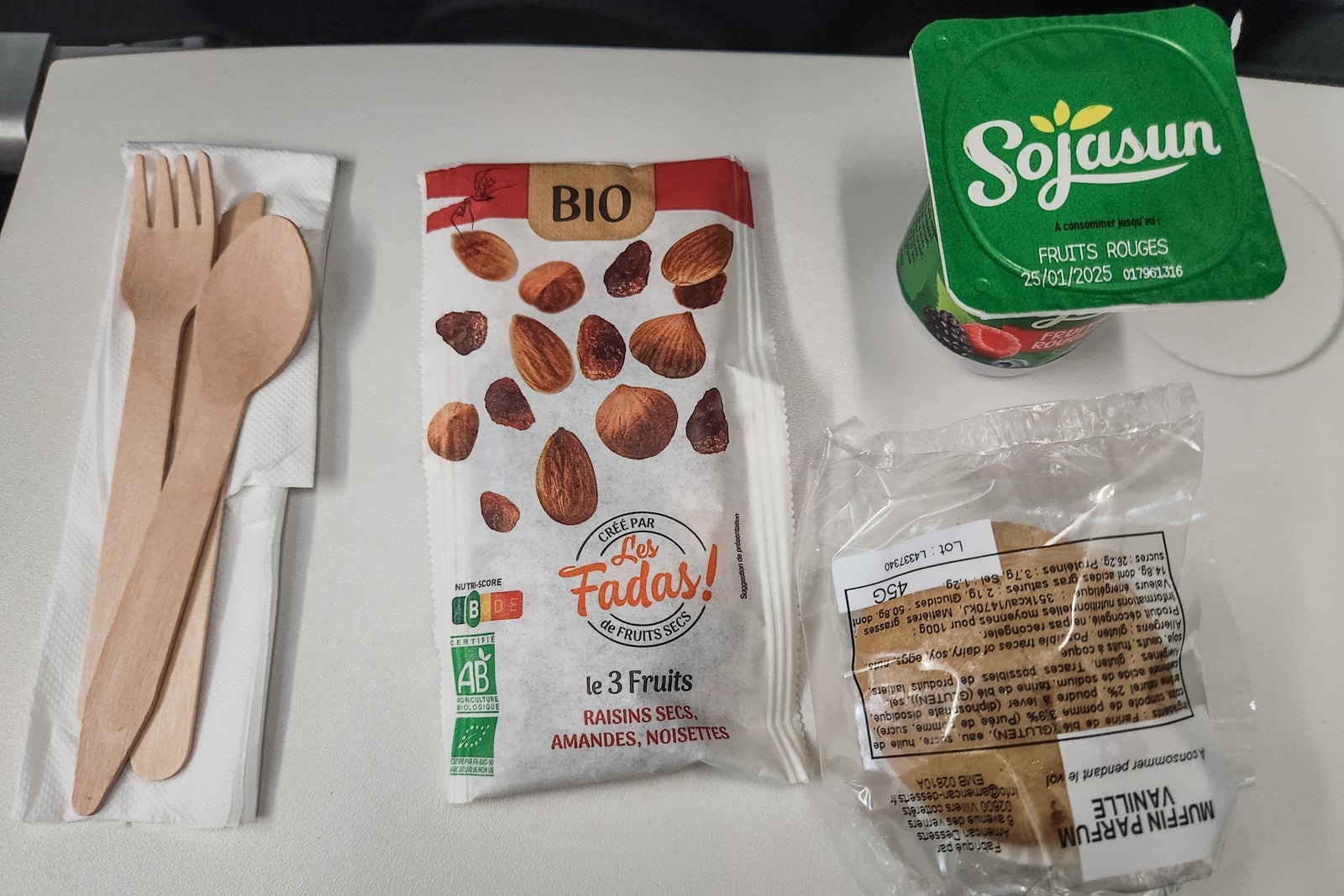 plane food