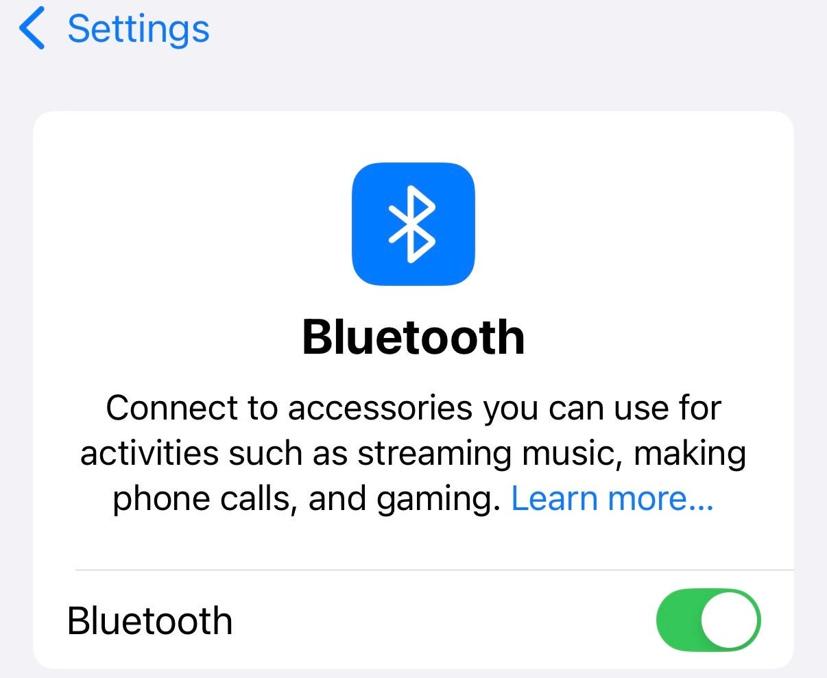 Connect with Bluetooth to your AirTag