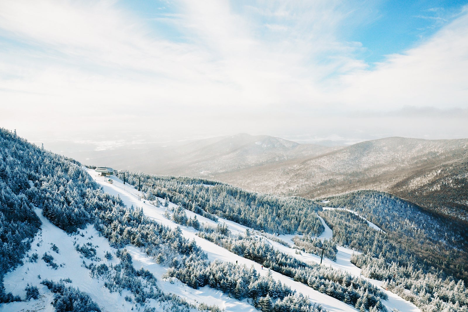 Jay Peak Vermont in winter