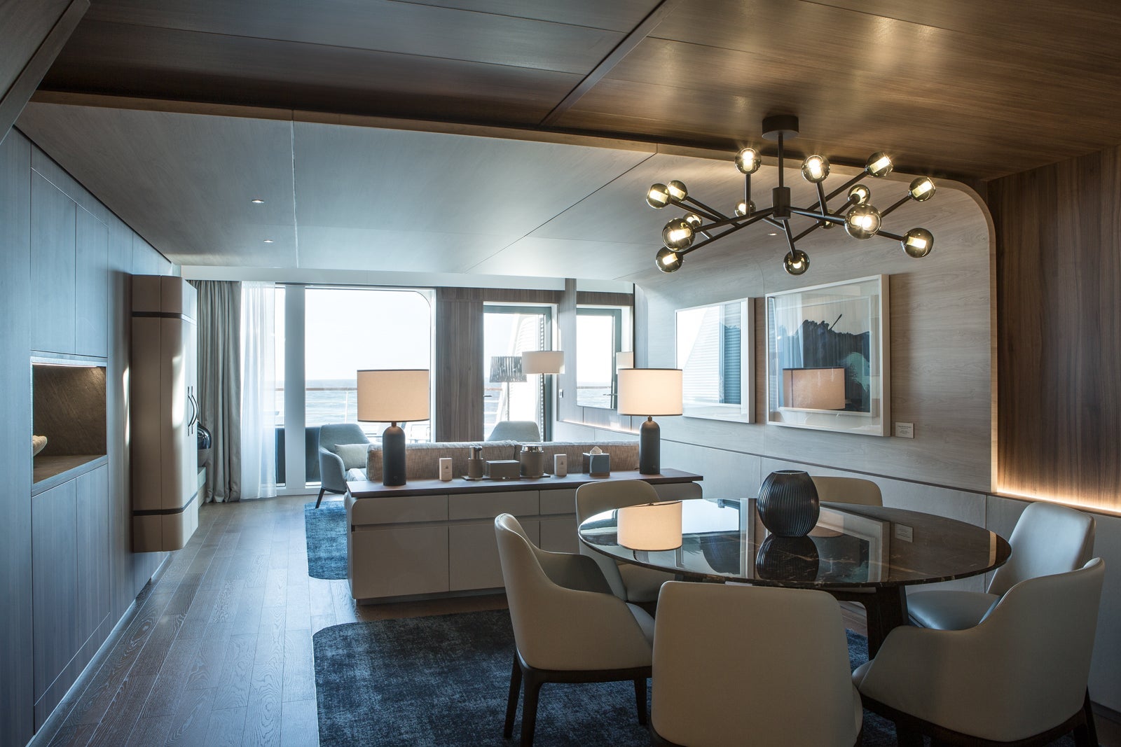 Ponant's Le Commandant Charcot has four two-deck-high suites.