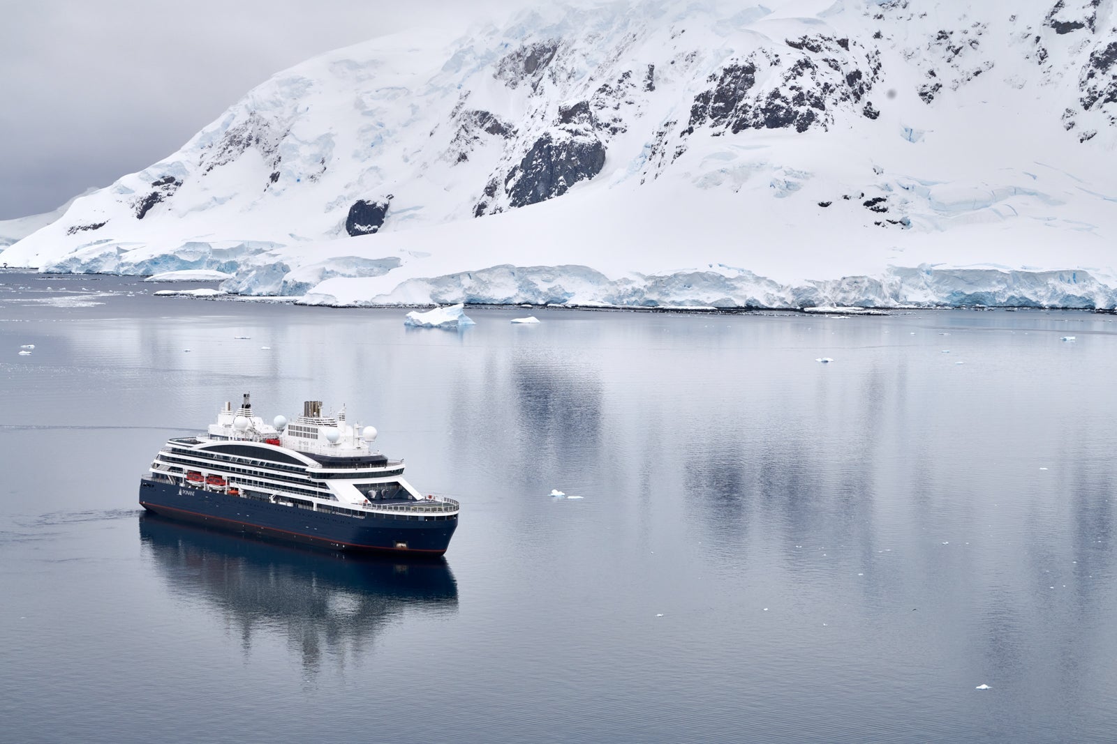 Le Commandant Charcot in Antarctica