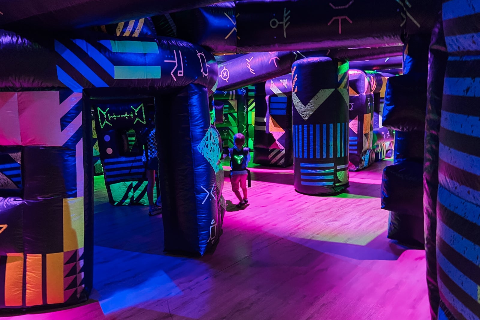 Laser tag on Voyager of the Seas
