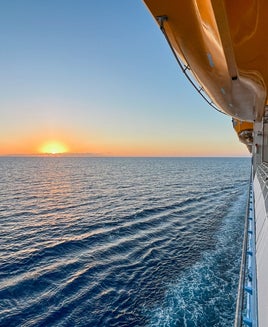 View from Royal Caribbean's Voyager of the Seas