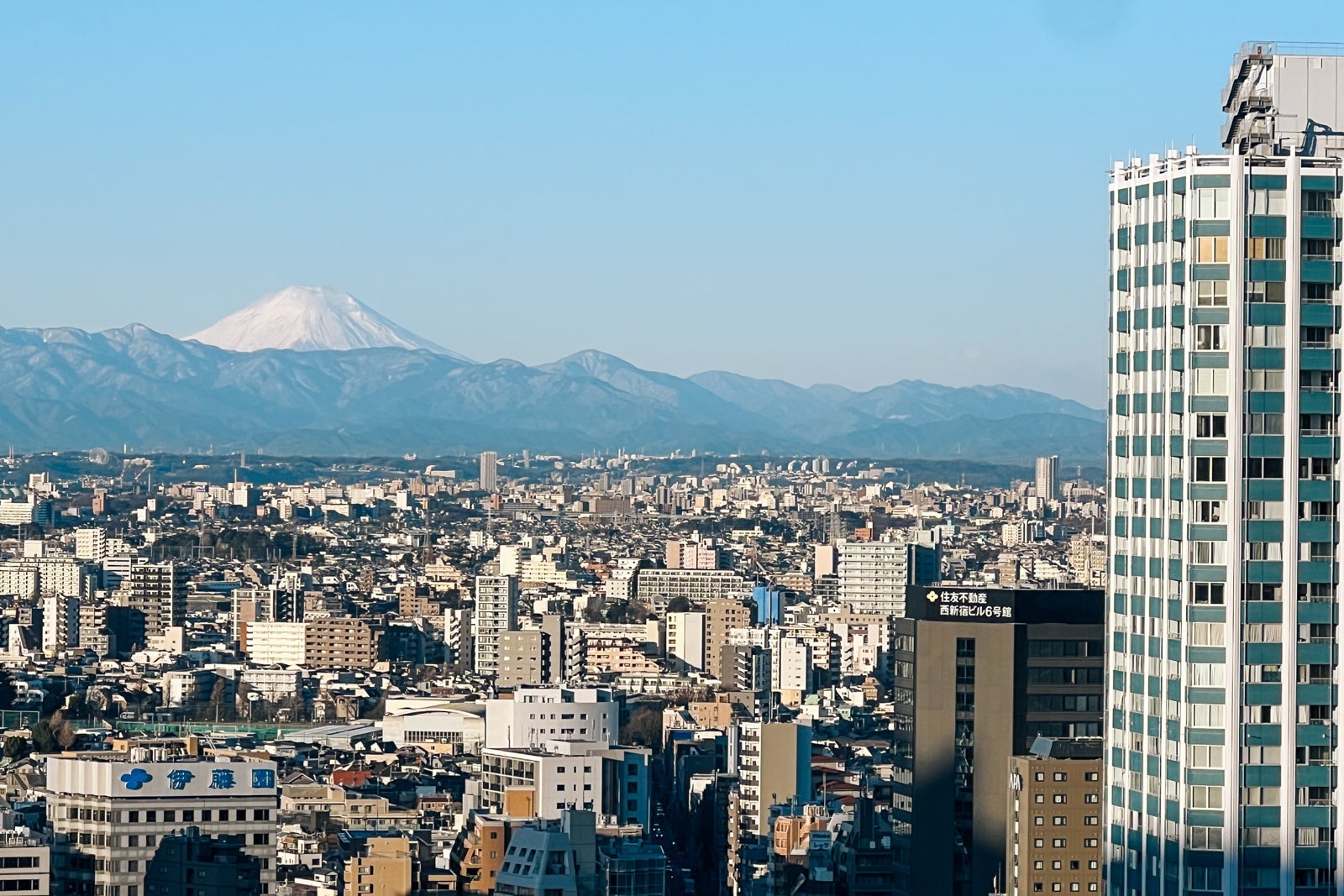 View from the Regency Club at the Hyatt Regency Tokyo. CLINT HENDERSON/THE POINTS GUY