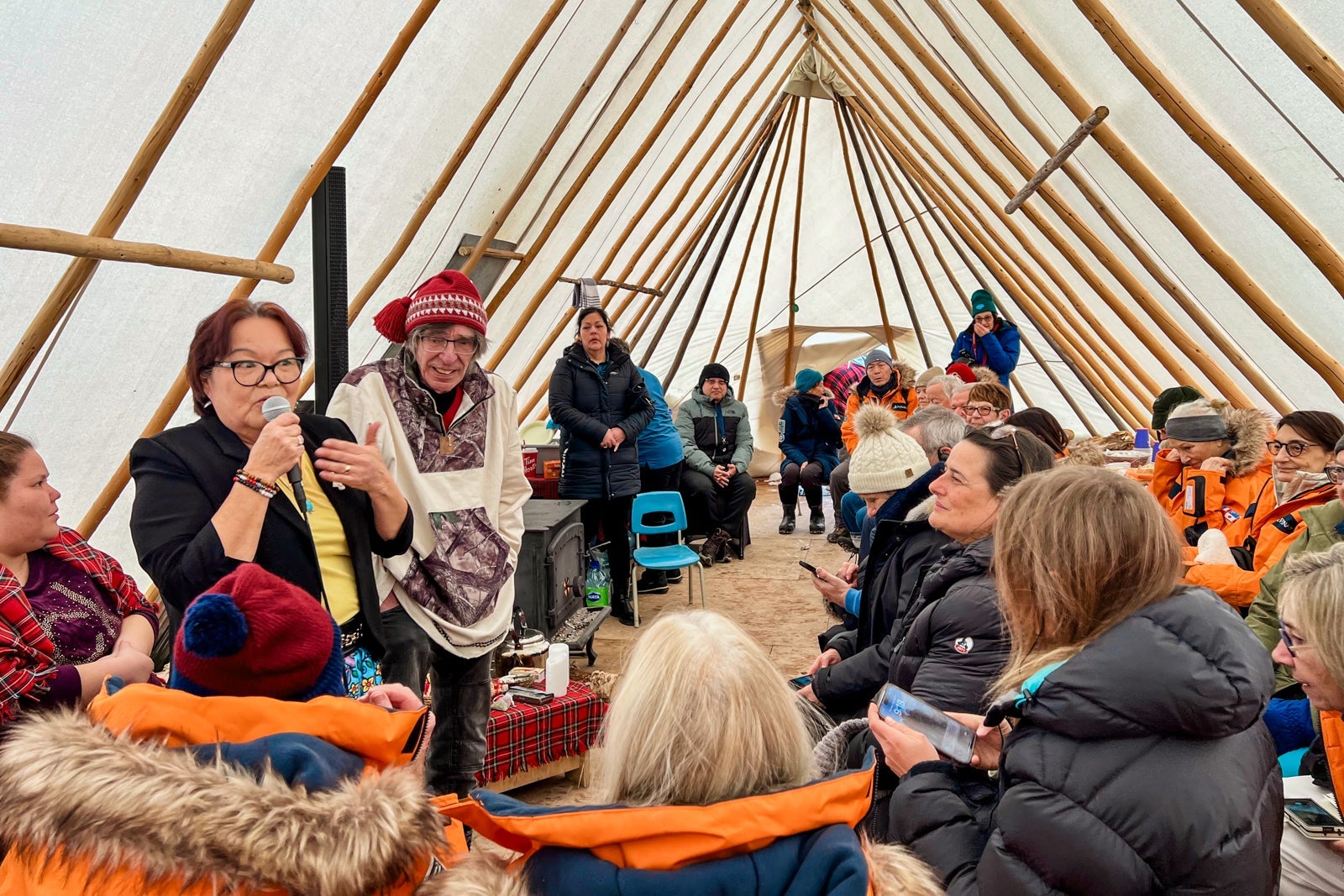 A member of the Innu nation talks about her experience