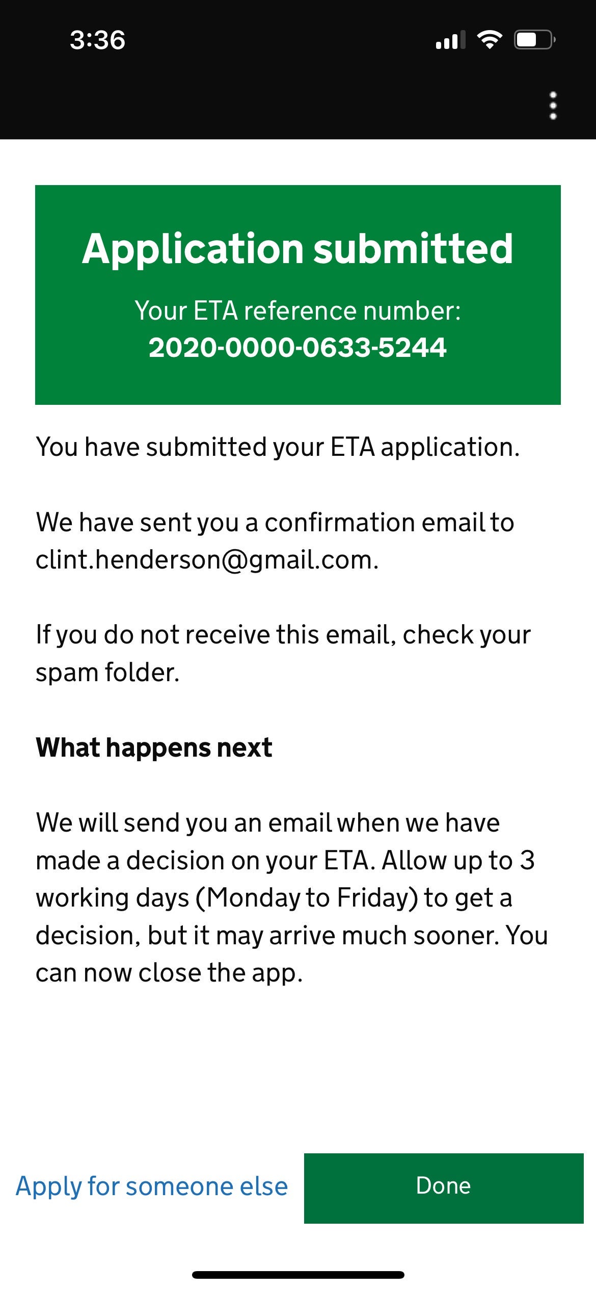 Payment instructions for UK travel authorization. GOV.UK