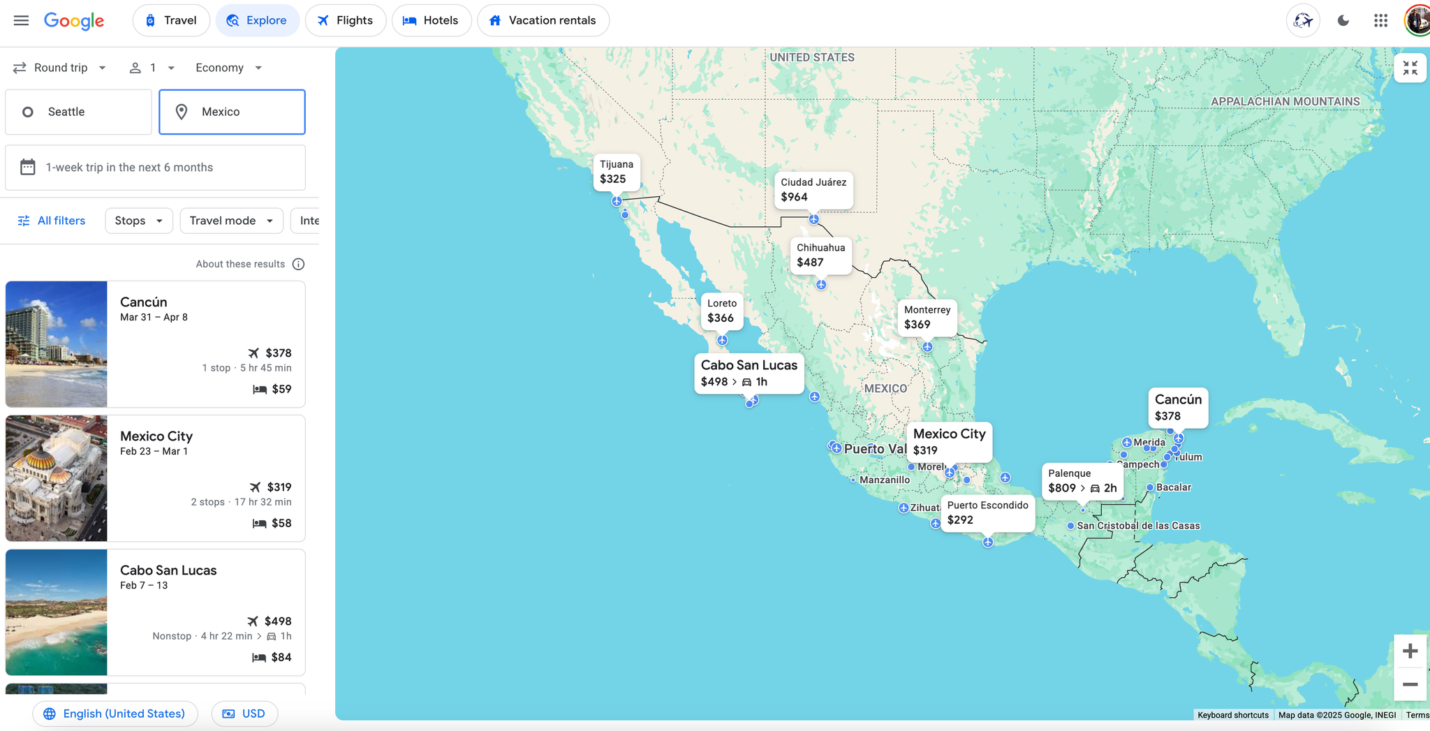 How to use Google Flights Explore to find flight and hotel deals - The ...
