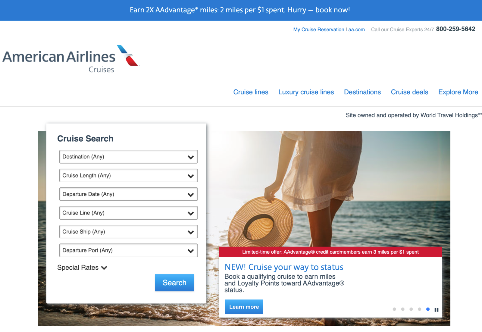 cruise booking website