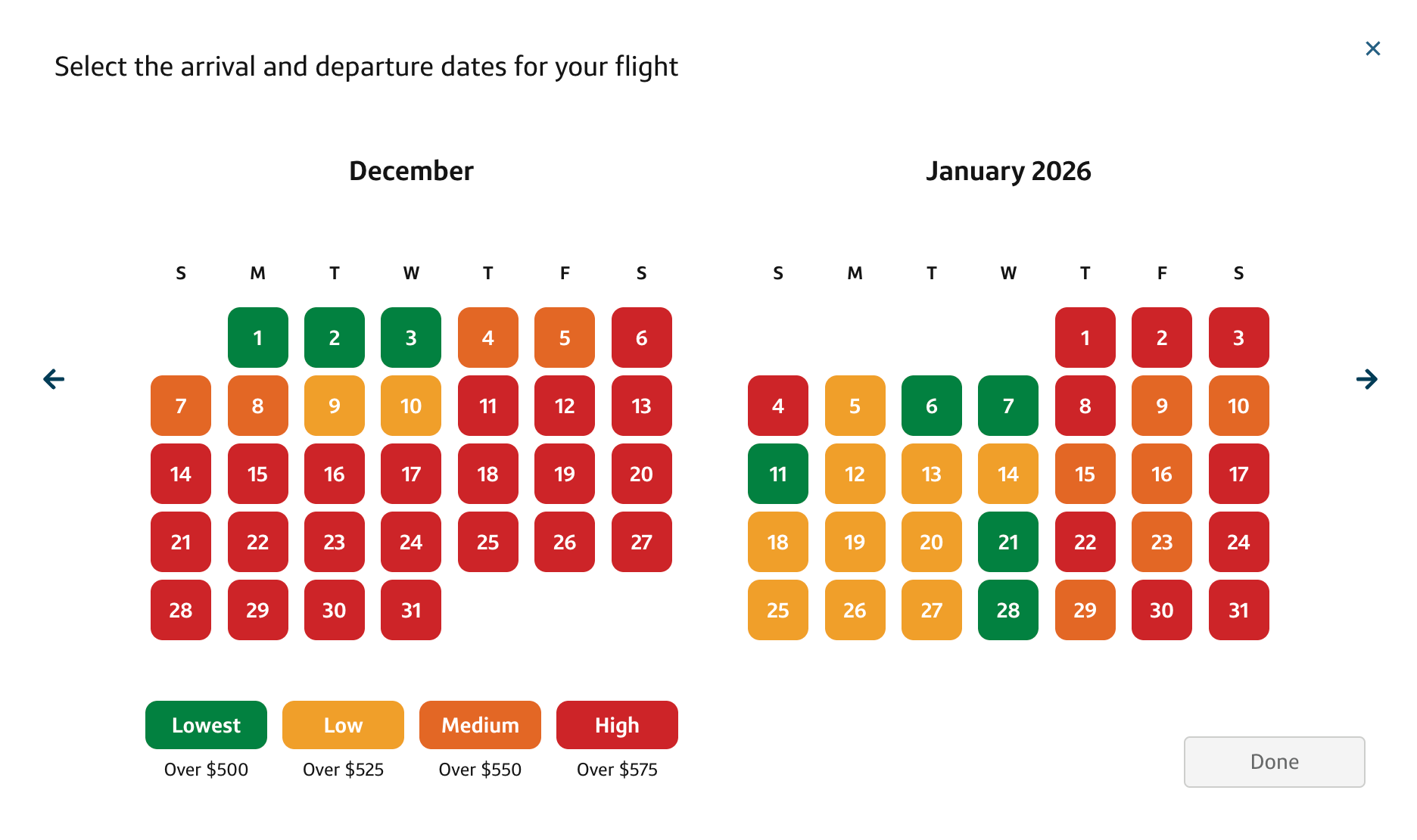 Capital One Travel screenshot