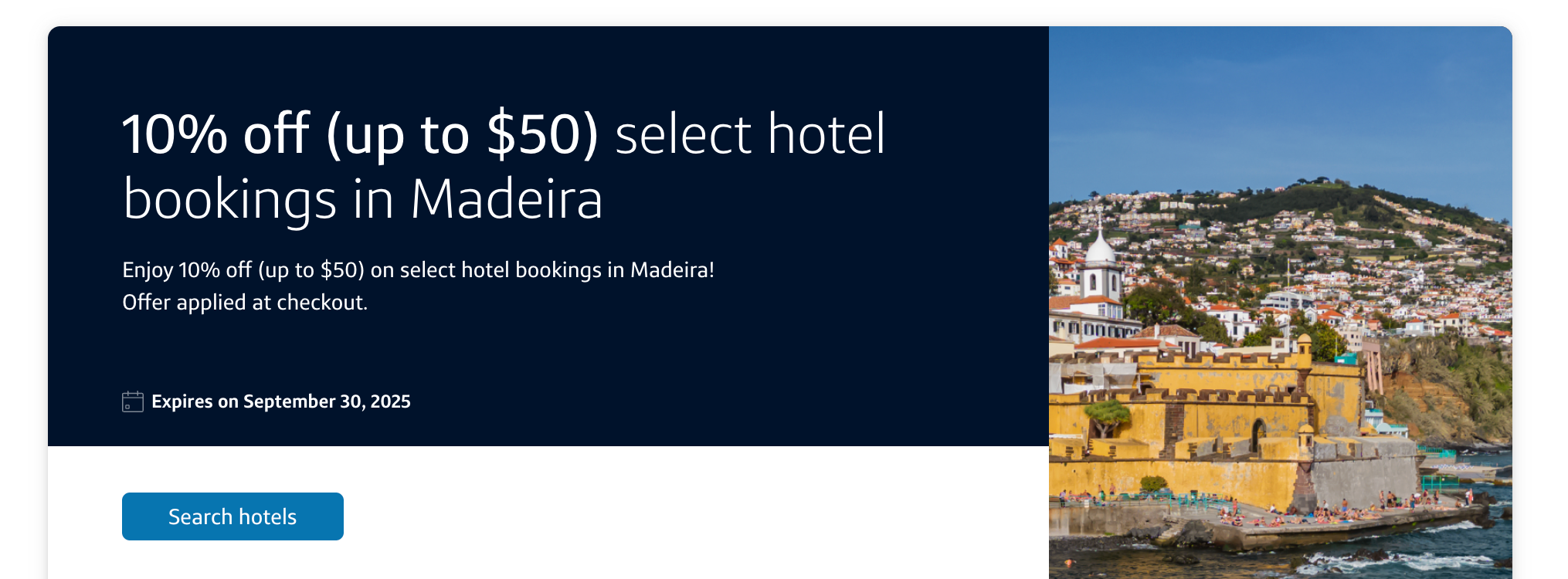 Capital One travel offer