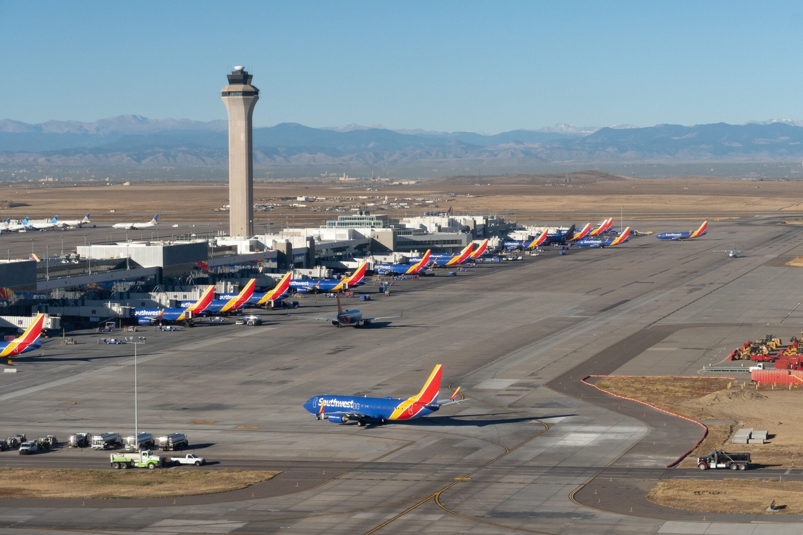 Denver International Airport, Colorado.