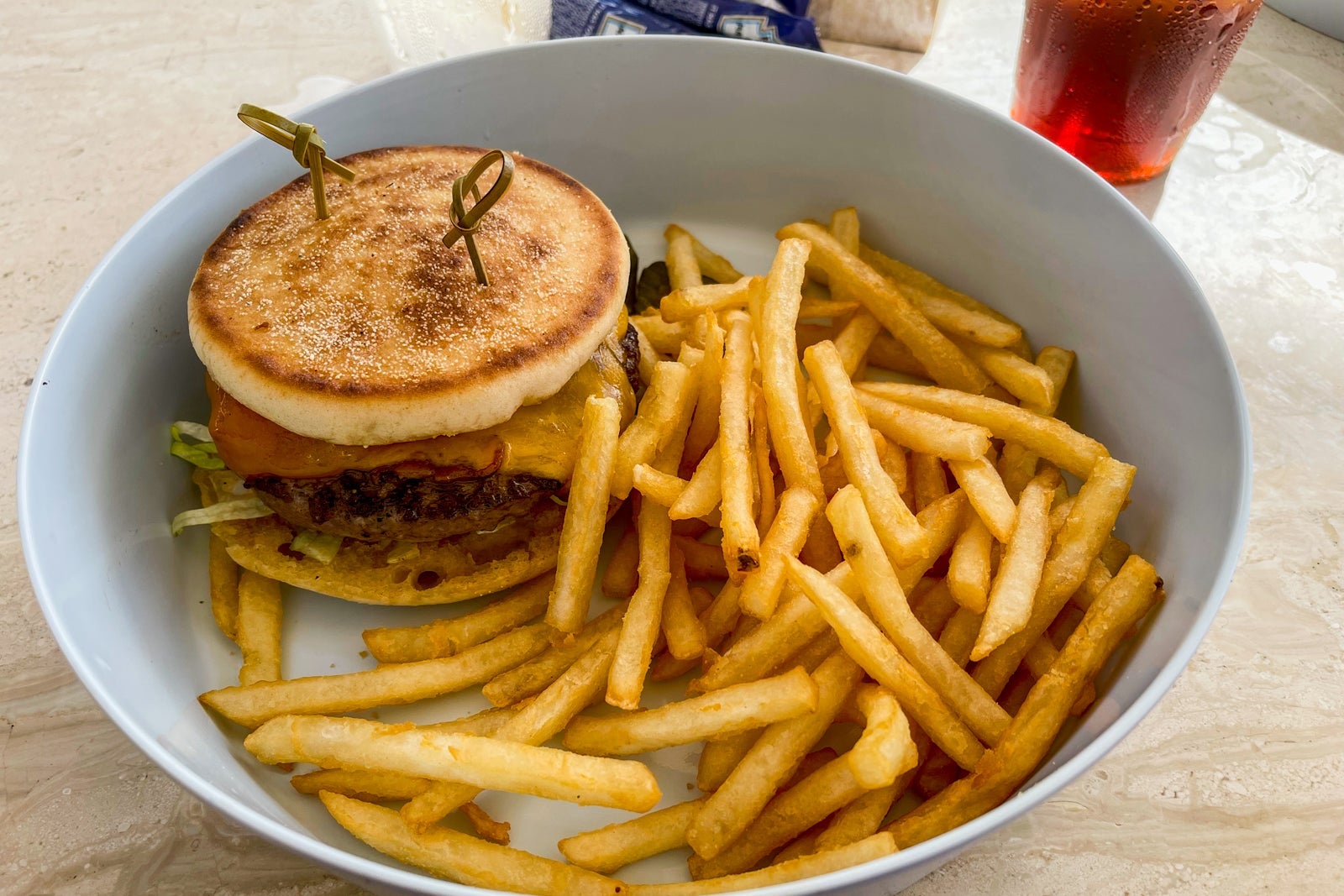 Magic Burger at Knife Burger restaurant at JW Marriott Orlando Grande Lakes
