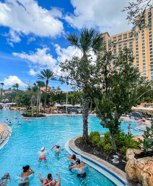 JW Marriott Orlando Grande Lakes lazy river