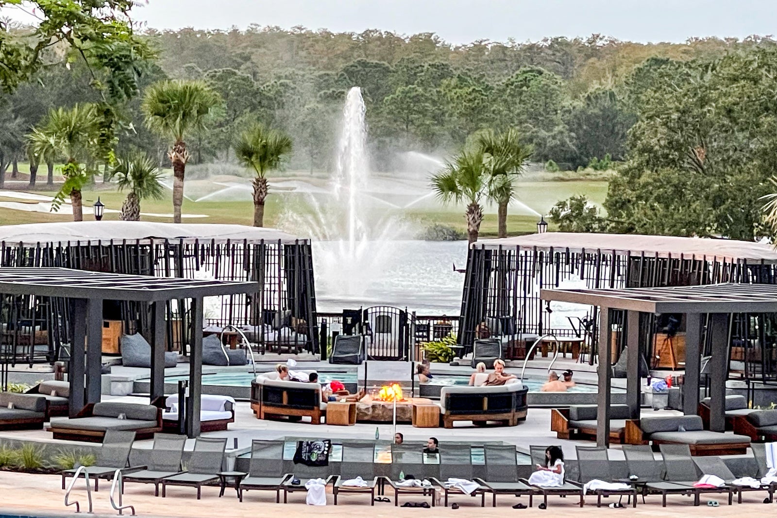 The Sanctuary and Oasis VIP Firepit at JW Marriott Orlando Grande Lakes