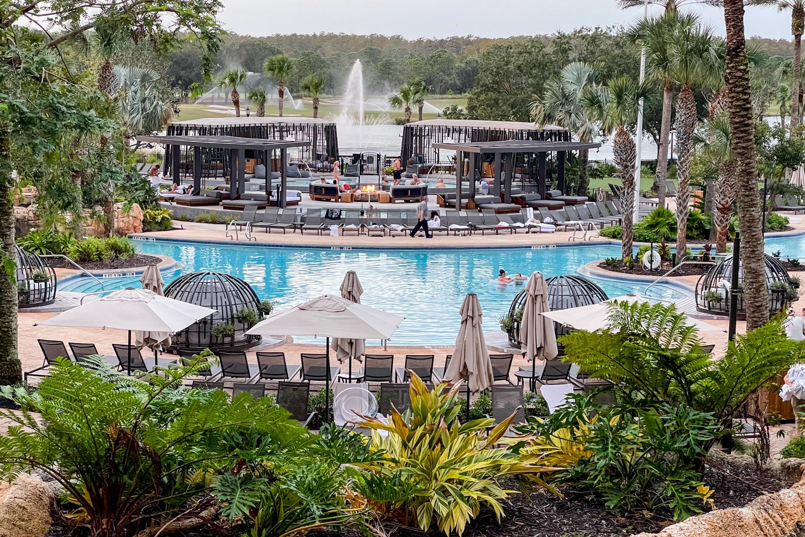 The Sanctuary and Oasis VIP Firepit at JW Marriott Orlando Grande Lakes