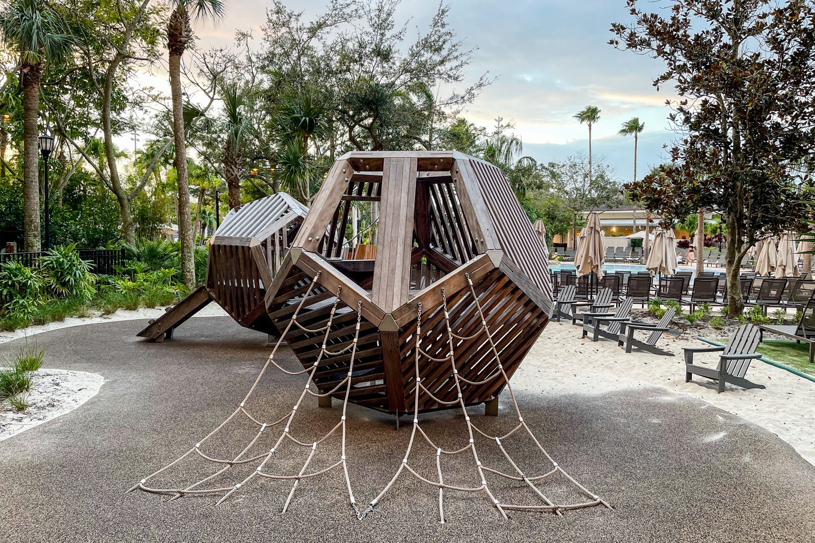 jungle gym at JW Marriott Orlando Grande Lakes